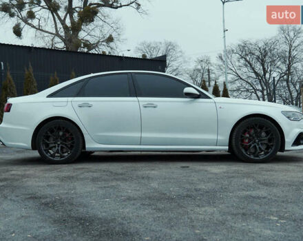 Ауді А6 2014 у Каменце-Подольском на Automoto.ua Білий Ауді А6, об'ємом двигуна 3 л та пробігом 197 тис. км за 14500 $, фото 10 на Automoto.ua