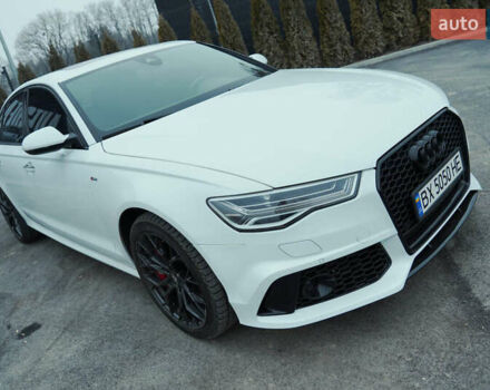Ауді А6 2014 у Каменце-Подольском на Automoto.ua Білий Ауді А6, об'ємом двигуна 3 л та пробігом 197 тис. км за 14500 $, фото 8 на Automoto.ua