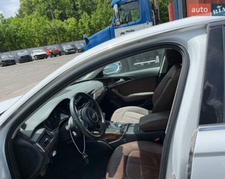 Ауді А6 2014 у Києві на Automoto.ua Білий Ауді А6, об'ємом двигуна 1.98 л та пробігом 192 тис. км за 15000 $, фото 14 на Automoto.ua