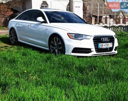 Ауди А6 2014 в Жашкове на Automoto.ua Белый Ауди А6, объемом двигателя 3 л и пробегом 260 тыс. км за 18800 $, фото 32 на Automoto.ua