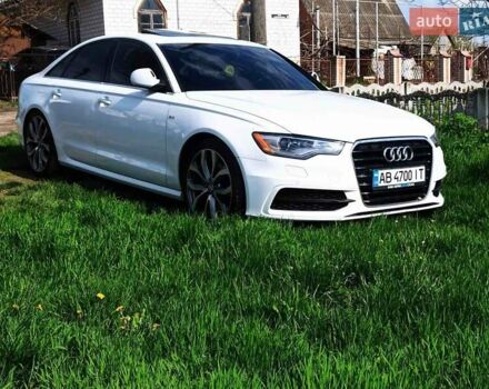 Ауди А6 2014 в Жашкове на Automoto.ua Белый Ауди А6, объемом двигателя 3 л и пробегом 260 тыс. км за 18800 $, фото 26 на Automoto.ua