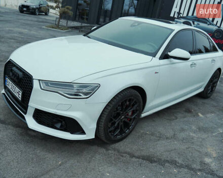 Ауді А6 2014 у Каменце-Подольском на Automoto.ua Білий Ауді А6, об'ємом двигуна 3 л та пробігом 197 тис. км за 14500 $, фото 3 на Automoto.ua