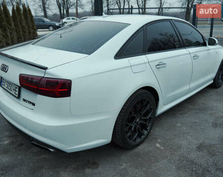 Ауді А6 2014 у Каменце-Подольском на Automoto.ua Білий Ауді А6, об'ємом двигуна 3 л та пробігом 197 тис. км за 14500 $, фото 12 на Automoto.ua