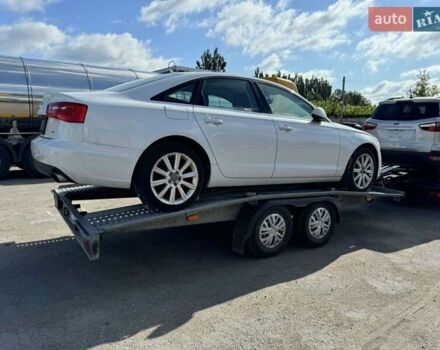 Ауді А6 2014 у Києві на Automoto.ua Білий Ауді А6, об'ємом двигуна 1.98 л та пробігом 192 тис. км за 15000 $, фото 3 на Automoto.ua