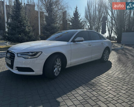 Ауди А6 2014 в Одессе на Automoto.ua Белый Ауди А6, объемом двигателя 2 л и пробегом 245 тыс. км за 14500 $, фото 2 на Automoto.ua