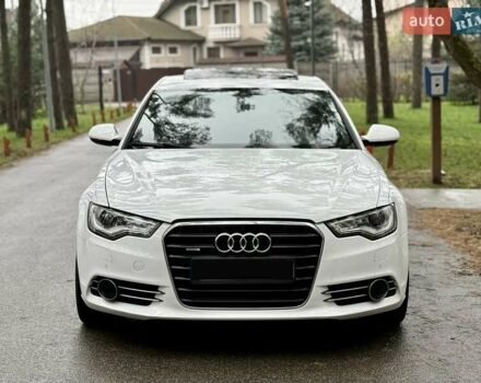 Белый Ауди А6, объемом двигателя 3 л и пробегом 185 тыс. км за 17950 $, фото 1 на Automoto.ua