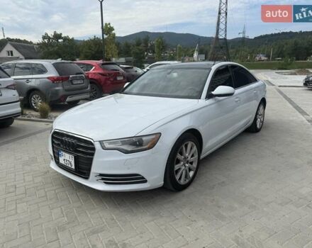 Ауди А6 2014 в Ужгороде на Automoto.ua Белый Ауди А6, объемом двигателя 2 л и пробегом 141 тыс. км за 18800 $, фото 1 на Automoto.ua