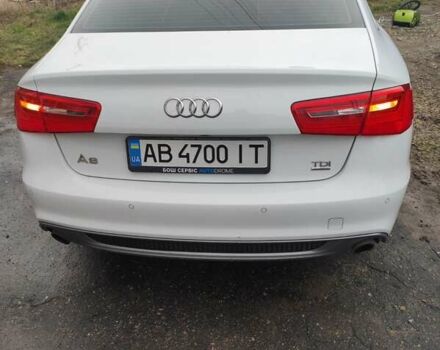 Ауди А6 2014 в Жашкове на Automoto.ua Белый Ауди А6, объемом двигателя 3 л и пробегом 260 тыс. км за 18800 $, фото 1 на Automoto.ua