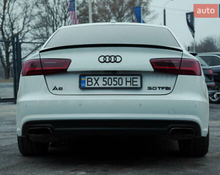 Ауді А6 2014 у Каменце-Подольском на Automoto.ua Білий Ауді А6, об'ємом двигуна 3 л та пробігом 197 тис. км за 14500 $, фото 13 на Automoto.ua