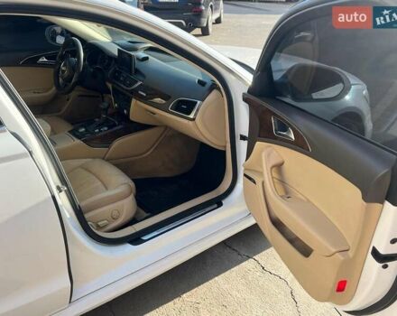 Ауді А6 2014 у Києві на Automoto.ua Білий Ауді А6, об'ємом двигуна 3 л та пробігом 169 тис. км за 25500 $, фото 6 на Automoto.ua