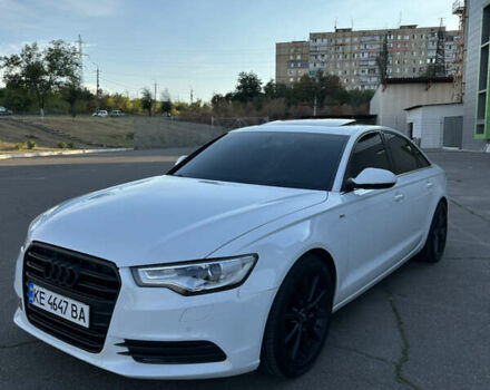 Ауді А6 2014 у Кривому Розі на Automoto.ua Білий Ауді А6, об'ємом двигуна 2 л та пробігом 200 тис. км за 14200 $, фото 5 на Automoto.ua