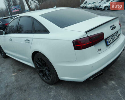 Ауді А6 2014 у Каменце-Подольском на Automoto.ua Білий Ауді А6, об'ємом двигуна 3 л та пробігом 197 тис. км за 14500 $, фото 16 на Automoto.ua