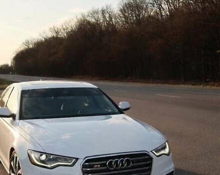 Білий Ауді А6, об'ємом двигуна 3 л та пробігом 123 тис. км за 17200 $, фото 1 на Automoto.ua