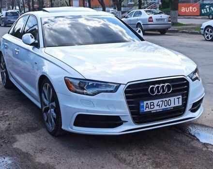 Ауди А6 2014 в Жашкове на Automoto.ua Белый Ауди А6, объемом двигателя 3 л и пробегом 260 тыс. км за 18800 $, фото 28 на Automoto.ua