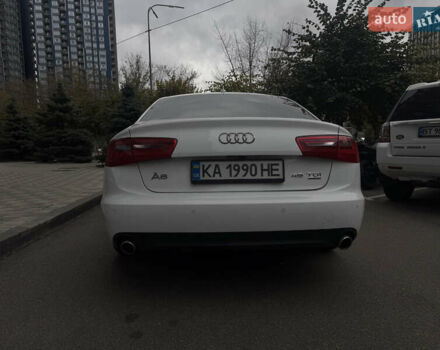 Ауді А6 2014 у Києві на Automoto.ua Білий Ауді А6, об'ємом двигуна 2.97 л та пробігом 195 тис. км за 18000 $, фото 4 на Automoto.ua