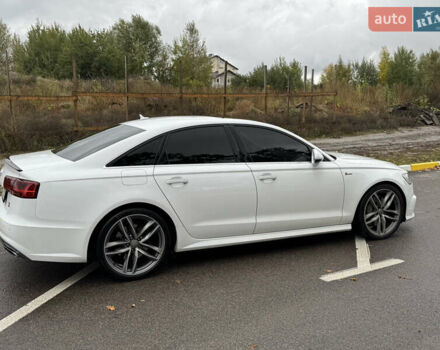 Ауди А6 2014 в Киеве на Automoto.ua Белый Ауди А6, объемом двигателя 3 л и пробегом 186 тыс. км за 18500 $, фото 7 на Automoto.ua