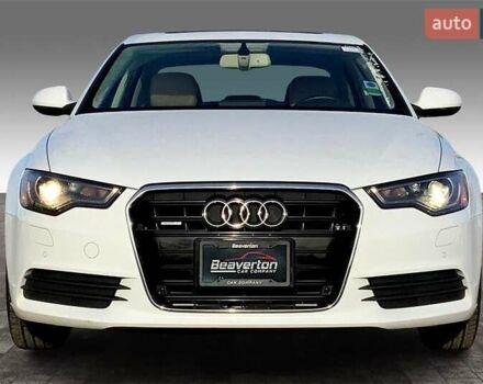 Ауди А6 2014 в Львове на Automoto.ua Белый Ауди А6, объемом двигателя 2 л и пробегом 98 тыс. км за 2500 $, фото 1 на Automoto.ua