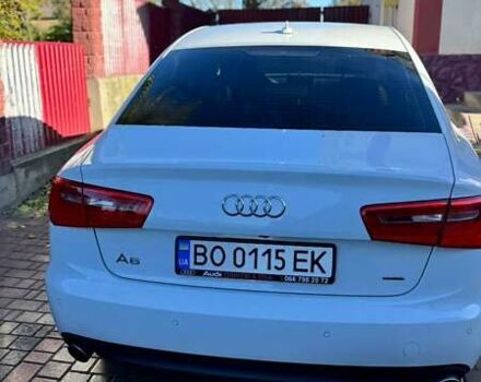 Ауді А6 2014 у Бучаче на Automoto.ua Білий Ауді А6, об'ємом двигуна 2 л та пробігом 170 тис. км за 15900 $, фото 13 на Automoto.ua