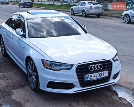 Ауди А6 2014 в Жашкове на Automoto.ua Белый Ауди А6, объемом двигателя 3 л и пробегом 260 тыс. км за 18800 $, фото 35 на Automoto.ua