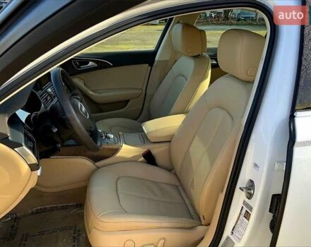 Ауди А6 2014 в Львове на Automoto.ua Белый Ауди А6, объемом двигателя 2 л и пробегом 98 тыс. км за 2500 $, фото 5 на Automoto.ua