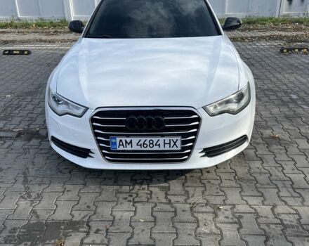 Ауди А6 2014 в Ирпене на Automoto.ua Белый Ауди А6, объемом двигателя 3 л и пробегом 181 тыс. км за 19999 $, фото 1 на Automoto.ua