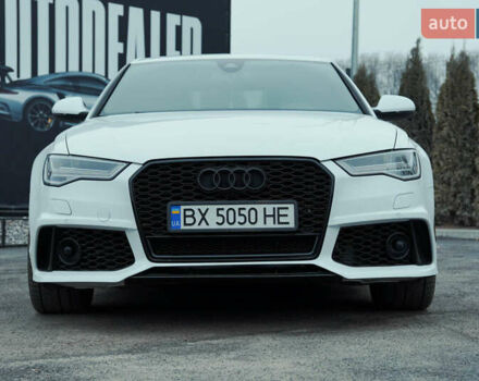 Ауді А6 2014 у Каменце-Подольском на Automoto.ua Білий Ауді А6, об'ємом двигуна 3 л та пробігом 197 тис. км за 14500 $, фото 2 на Automoto.ua