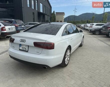 Ауди А6 2014 в Ужгороде на Automoto.ua Белый Ауди А6, объемом двигателя 2 л и пробегом 141 тыс. км за 18800 $, фото 2 на Automoto.ua