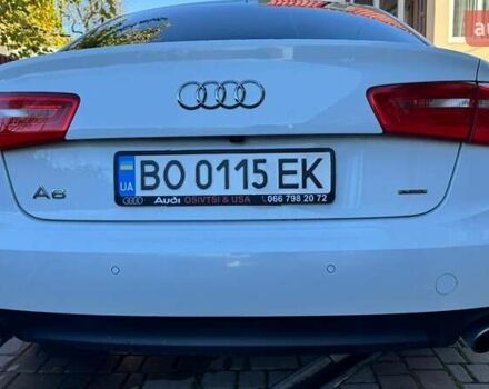 Ауді А6 2014 у Бучаче на Automoto.ua Білий Ауді А6, об'ємом двигуна 2 л та пробігом 170 тис. км за 15900 $, фото 15 на Automoto.ua