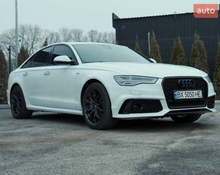 Ауді А6 2014 у Каменце-Подольском на Automoto.ua Білий Ауді А6, об'ємом двигуна 3 л та пробігом 197 тис. км за 14500 $, фото 6 на Automoto.ua