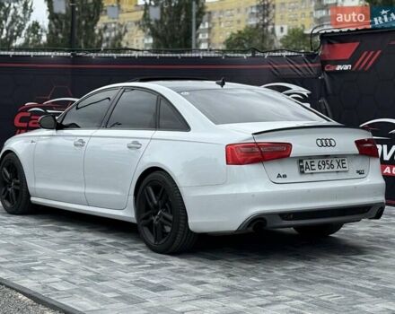 Ауді А6 2014 у Дніпро (Дніпропетровську) на Automoto.ua Білий Ауді А6, об'ємом двигуна 3 л та пробігом 184 тис. км за 17500 $, фото 12 на Automoto.ua