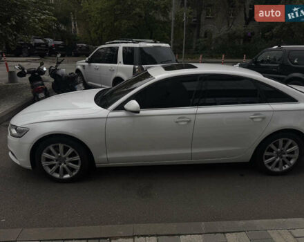 Ауді А6 2014 у Києві на Automoto.ua Білий Ауді А6, об'ємом двигуна 2.97 л та пробігом 195 тис. км за 18000 $, фото 2 на Automoto.ua