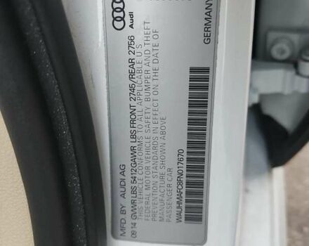 Белый Ауди А6, объемом двигателя 2.97 л и пробегом 155 тыс. км за 3900 $, фото 11 на Automoto.ua