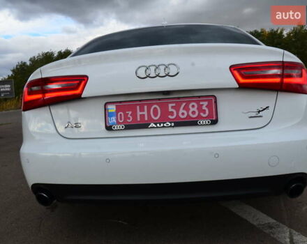 Ауді А6 2015 у Дрогобичі на Automoto.ua Білий Ауді А6, об'ємом двигуна 2 л та пробігом 184 тис. км за 12850 $, фото 25 на Automoto.ua