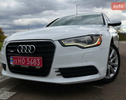 Ауді А6 2015 у Дрогобичі на Automoto.ua Білий Ауді А6, об'ємом двигуна 2 л та пробігом 184 тис. км за 12850 $, фото 9 на Automoto.ua