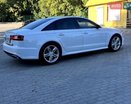 Ауди А6 2015 в Каменке на Automoto.ua Белый Ауди А6, объемом двигателя 1.98 л и пробегом 98 тыс. км за 20800 $, фото 4 на Automoto.ua