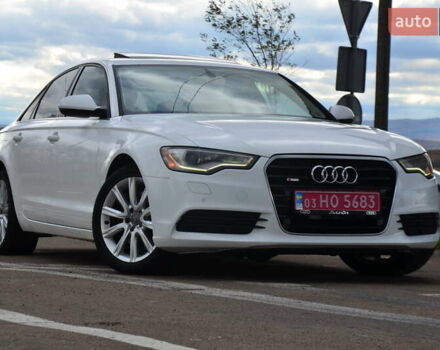 Ауді А6 2015 у Дрогобичі на Automoto.ua Білий Ауді А6, об'ємом двигуна 2 л та пробігом 184 тис. км за 12850 $, фото 24 на Automoto.ua