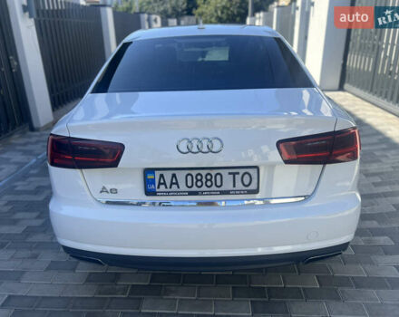 Ауди А6 2015 в Киеве на Automoto.ua Белый Ауди А6, объемом двигателя 1.98 л и пробегом 177 тыс. км за 15700 $, фото 6 на Automoto.ua
