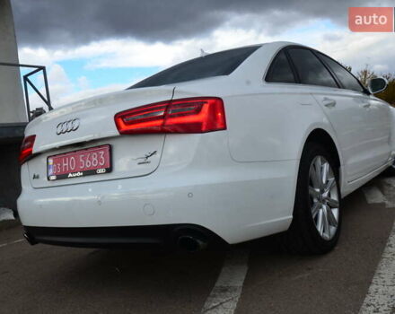 Ауді А6 2015 у Дрогобичі на Automoto.ua Білий Ауді А6, об'ємом двигуна 2 л та пробігом 184 тис. км за 12850 $, фото 31 на Automoto.ua