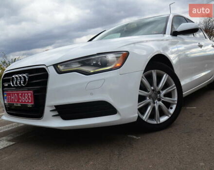 Ауді А6 2015 у Дрогобичі на Automoto.ua Білий Ауді А6, об'ємом двигуна 2 л та пробігом 184 тис. км за 12850 $, фото 8 на Automoto.ua