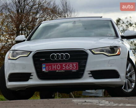 Ауді А6 2015 у Дрогобичі на Automoto.ua Білий Ауді А6, об'ємом двигуна 2 л та пробігом 184 тис. км за 12850 $, фото 12 на Automoto.ua