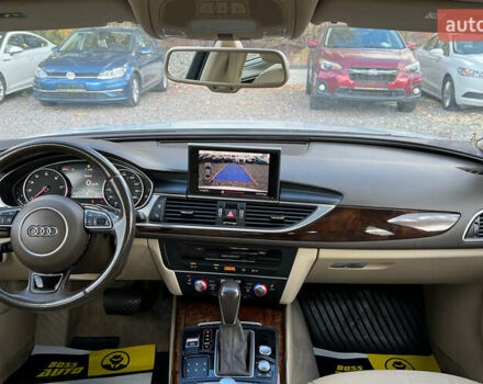 Ауді А6 2015 у Львові на Automoto.ua Білий Ауді А6, об'ємом двигуна 1.98 л та пробігом 96 тис. км за 18500 $, фото 10 на Automoto.ua