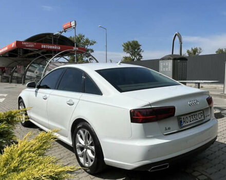 Ауді А6 2015 у Ужгороді на Automoto.ua Білий Ауді А6, об'ємом двигуна 1.97 л та пробігом 144 тис. км за 24000 $, фото 1 на Automoto.ua