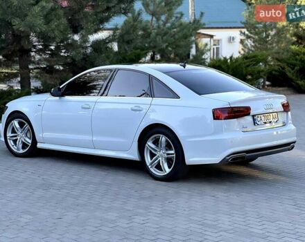 Ауди А6 2015 в Каменке на Automoto.ua Белый Ауди А6, объемом двигателя 1.98 л и пробегом 98 тыс. км за 20800 $, фото 9 на Automoto.ua