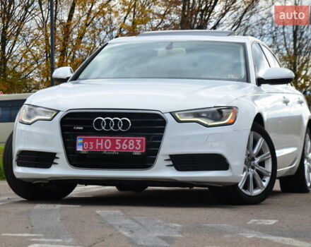 Ауді А6 2015 у Дрогобичі на Automoto.ua Білий Ауді А6, об'ємом двигуна 2 л та пробігом 184 тис. км за 12850 $, фото 15 на Automoto.ua