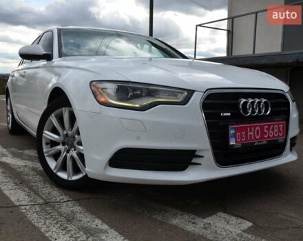 Ауді А6 2015 у Дрогобичі на Automoto.ua Білий Ауді А6, об'ємом двигуна 2 л та пробігом 184 тис. км за 12850 $, фото 18 на Automoto.ua
