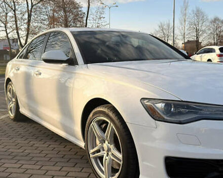 Белый Ауди А6, объемом двигателя 1.98 л и пробегом 150 тыс. км за 17600 $, фото 1 на Automoto.ua