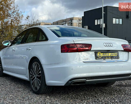 Ауді А6 2015 у Львові на Automoto.ua Білий Ауді А6, об'ємом двигуна 1.98 л та пробігом 96 тис. км за 18500 $, фото 5 на Automoto.ua
