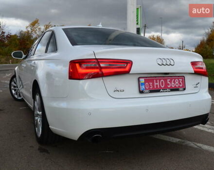 Ауді А6 2015 у Дрогобичі на Automoto.ua Білий Ауді А6, об'ємом двигуна 2 л та пробігом 184 тис. км за 12850 $, фото 26 на Automoto.ua