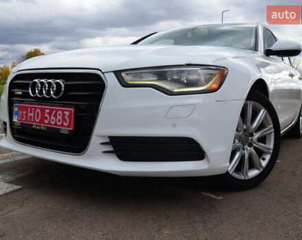Ауді А6 2015 у Дрогобичі на Automoto.ua Білий Ауді А6, об'ємом двигуна 2 л та пробігом 184 тис. км за 12850 $, фото 3 на Automoto.ua