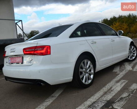 Ауді А6 2015 у Дрогобичі на Automoto.ua Білий Ауді А6, об'ємом двигуна 2 л та пробігом 184 тис. км за 12850 $, фото 32 на Automoto.ua